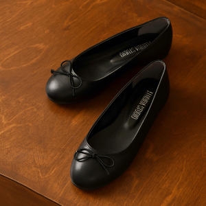 플로리다스튜디오 플로리다 스튜디오 FL1932 로즈힙 라운드토 1CM 플랫 미드나잇블랙 BLACK