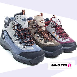 행텐 남성 천연 소가죽 등산화