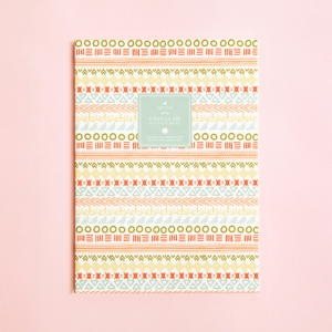 메리킴 AZTECA PATTERNS RULED NOTEBOOK LARGE SIZE