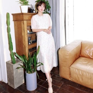 베스띠벨리 라운드 레이어드 원피스 BGO2530BE