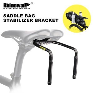 모터사이클  Rhinowalk 자전거 가방 10L-13L 및 안정제 브래킷 마운트 대용량 안장 꼬리 후면
