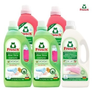 프로쉬 세탁세제 알로에 1.5L 2개 + 석류 1.5L 2개 + 울섬세 1.5L 1개
