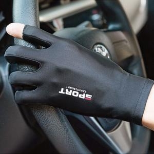 스마트  쿨 손가락 장갑 햇빛차단 등산 운전 낚시 DD-12346 폰장갑 여름날 드라이빙 엄지장갑 버스기사