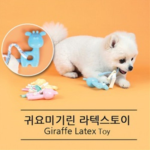 패리스독 기린라텍스토이