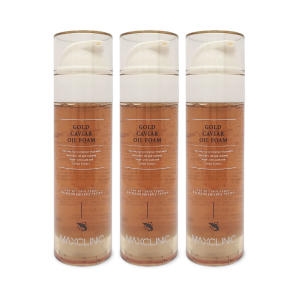 맥스클리닉 골드 캐비어 오일폼 클렌저 110g