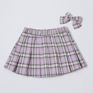 로엠걸즈 보타이세트 체크스커트 RGHW23W6C