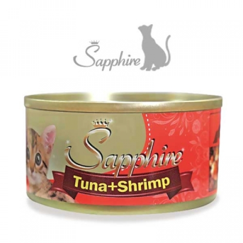 세일펫 사파이어 그레이비 참치+새우 80g