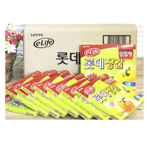 BOX 롯데장갑알뜰형 24x27x50매 50개입 위 롯데이라이프