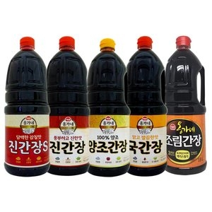 사조대림 해표 옹가네 양조간장 1.8L[8개]