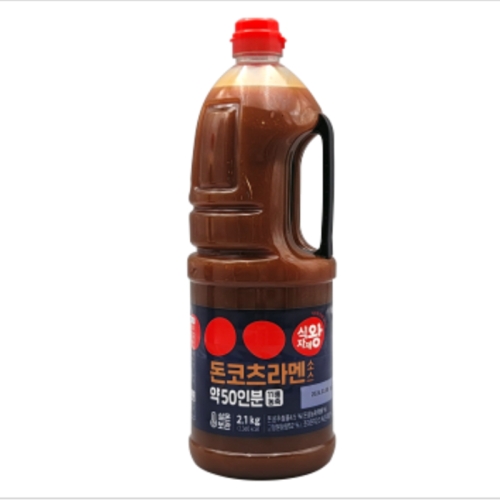 식자재왕 돈코츠 라멘 소스 50인분 2.1kg