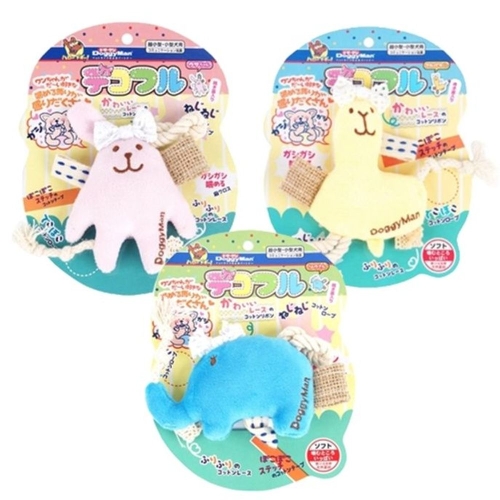 도기맨 풀리 데코 장난감 토끼