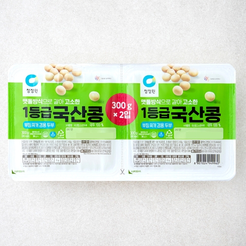 대상 종가집 국산콩 두부두모 300g