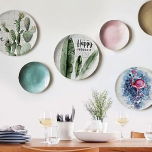 우드로하우스 인테리어접시 액자세트 2P