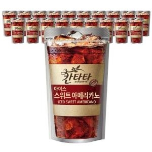  롯데칠성음료 칸타타 아이스 스위트 아메리카노 230ml [20개]