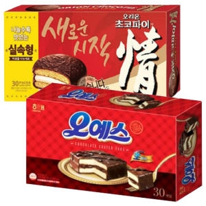 오리온  초코파이 1170g 1개 +오예스900g 1개