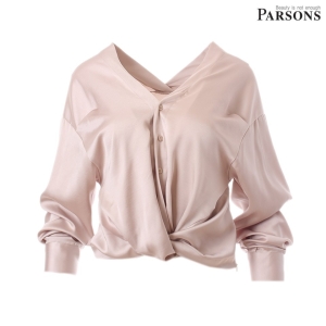 파슨스 P 우드블라우스_PW2Q0BL03