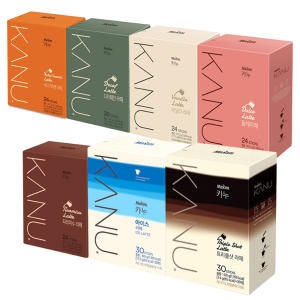 동서식품 맥심 카누 티라미수 라떼 24개입 + 바닐라 라떼 24개입