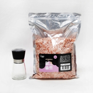 히말라야 핑크솔트 소금 3kg + 그라인더