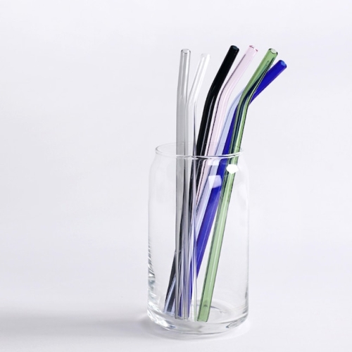 키친몰링 브레나 내열유리 커브형 빨대 1p