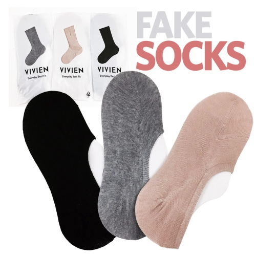 남영비비안 여성 페이크 덧신_SI5008