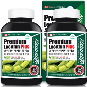 내추럴라이즈 프리미엄 대두 레시틴 lecithin 래시틴 2통 6개월