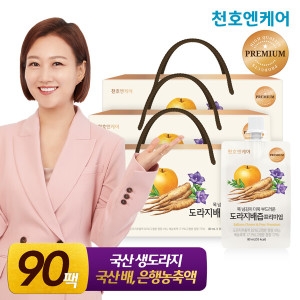 천호엔케어 도라지배즙 프리미엄 80ml 30포