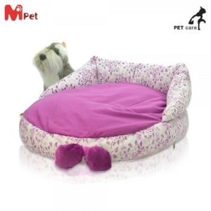 클레오파트라 등받이베드-퍼플 강아지방석 애견용품