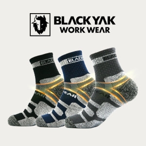 동진레저 블랙야크 워크웨어 S-V존 등산양말 3족세트/중목양말 스포츠 트레킹 작업 군인양말