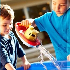 W8B9253  유아 물놀이 목욕놀이 욕조 장난감 보트 배 색상랜덤