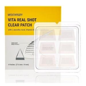 메디테라피 비타 리얼 샷 클리어 패치 6개입