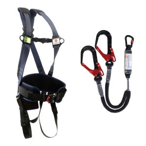 지에이치내츄럴 코오롱 글로벌 전체식 안전벨트 JAED 알루미늄 더블 후크+엘라스틱 죔줄