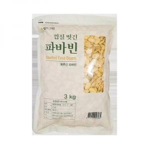 월드그린  껍질 벗긴 파바빈 3kg 2