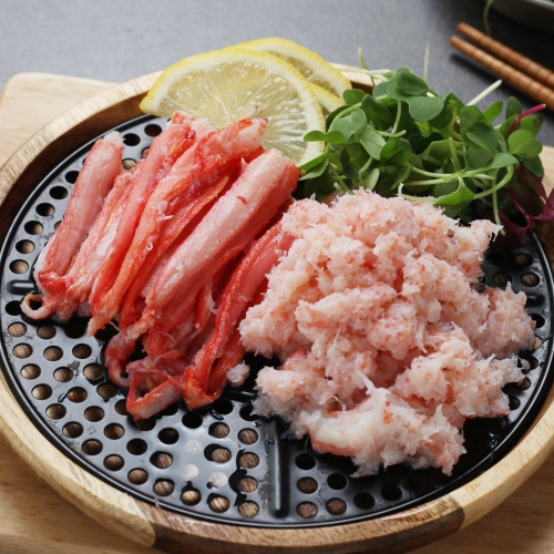 해다원  경상북도 영덕 강구항 프리미엄 붉은대게순살 혼합 1kg 실중량700g