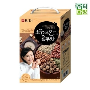 담터  사무실에서먹기 호두아몬드율무 50포 X2 건강한차 고소