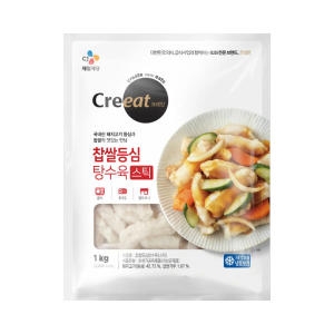 CJ제일제당  찹쌀 등심 탕수육 스틱 1kg