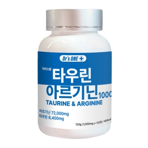 닥터스원 타우린 아르기닌 1000 1000mg 120정