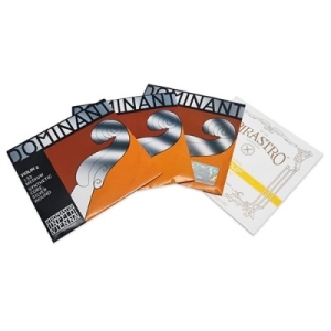 도미넌트  A D G+피라스트로 골드 E현 바이올린 현 스트링 세트