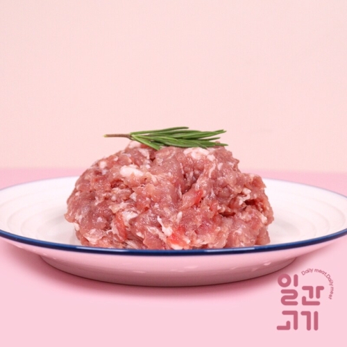 일간고기  무항생제 한돈 후지(뒷다리살) 다짐육 500g