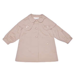 밍크뮤 HP BE 자수케이프트렌치코트 33A15-120-03