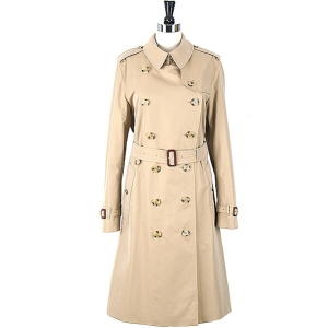 버버리 여성 롱 켄싱턴 헤리티지 트렌치 코트_8045288