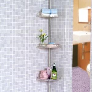 둘더스  투명 코너선반 3단