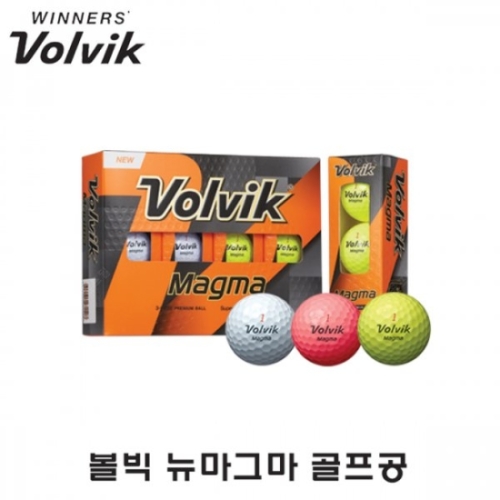 볼빅  뉴마그마 12구세트 비공인 고반발골프공