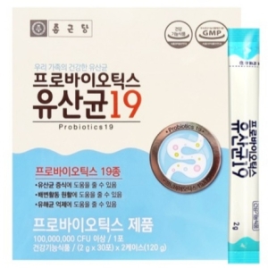 종근당 프로바이오틱스 유산균19 2g 60포
