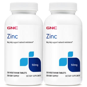 GNC ZINC 아연 50MG 250정 2병