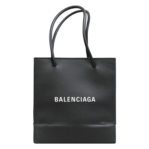 발렌시아가 로고 토트백 XXS 597858 0AI2N 1000