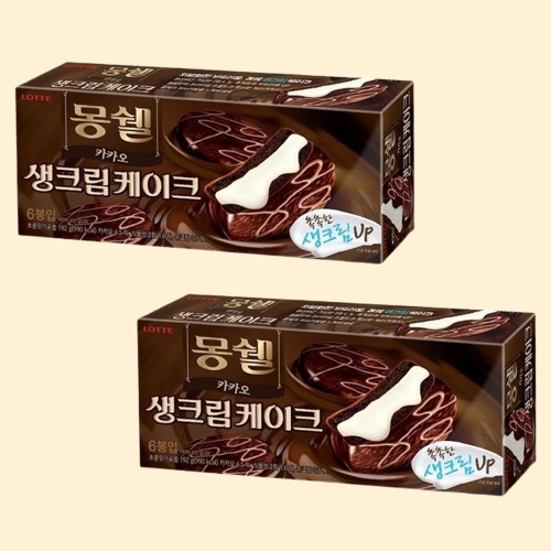 롯데제과  몽쉘 카카오케이크 192g