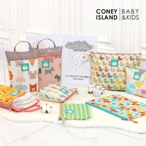 코니아일랜드 어린이집 방수파우치 3종세트