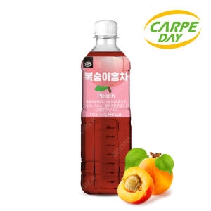 대호식품  까르페데이 복숭아홍차 1L