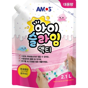 아모스  아이슬라임 액티 2.1L 1개 투명