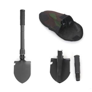 RT  쿨샵 접이식 다용도 야전삽 캠핑등산 원예 다용도삽 W9C165B